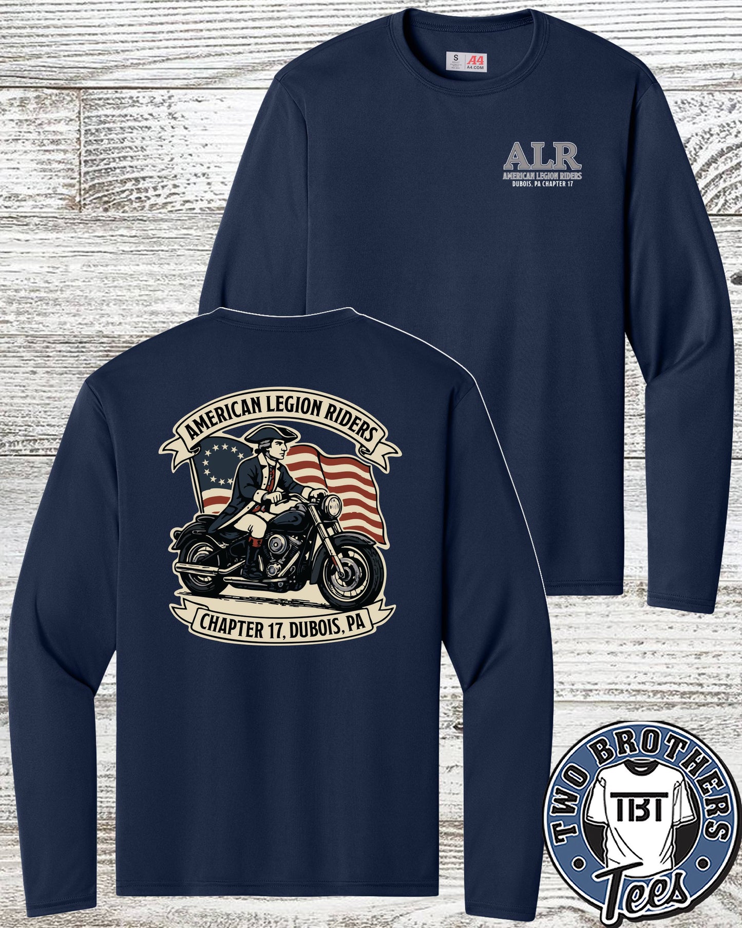 American Legion Riders Performance Long Sleeve T-shirt
