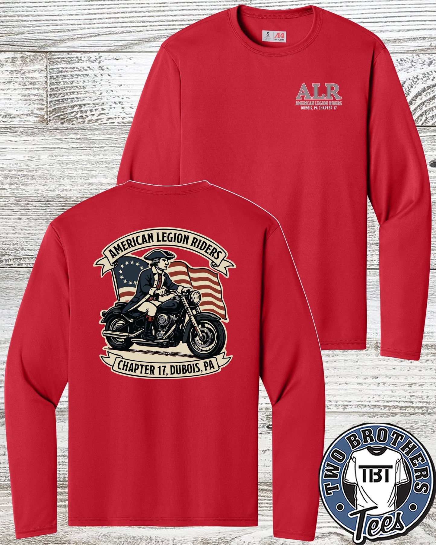 American Legion Riders Performance Long Sleeve T-shirt