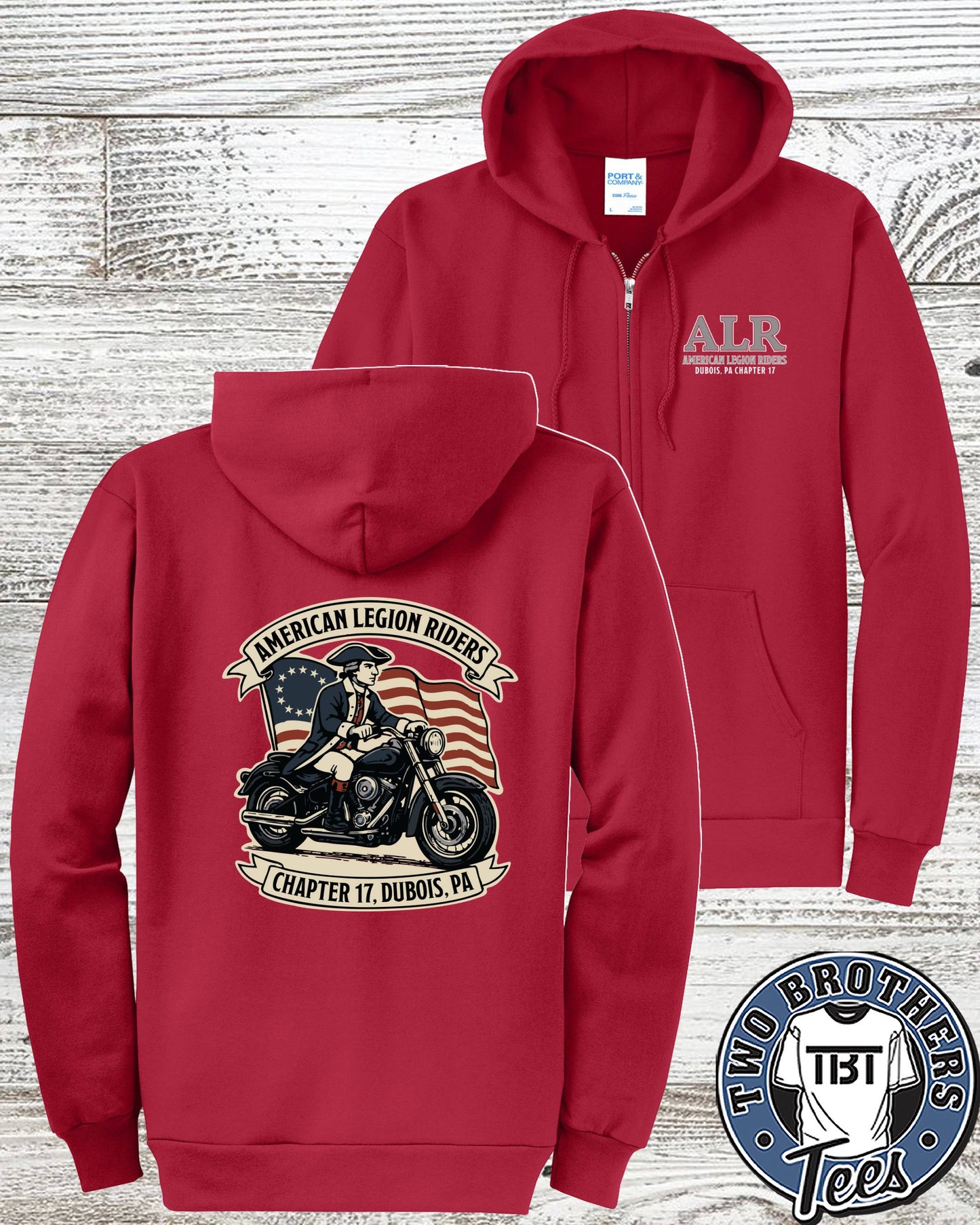 American Legion Riders Zip-up