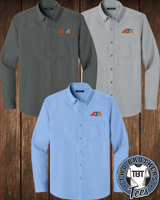 ATA - Nailhead Easy Care Button-down