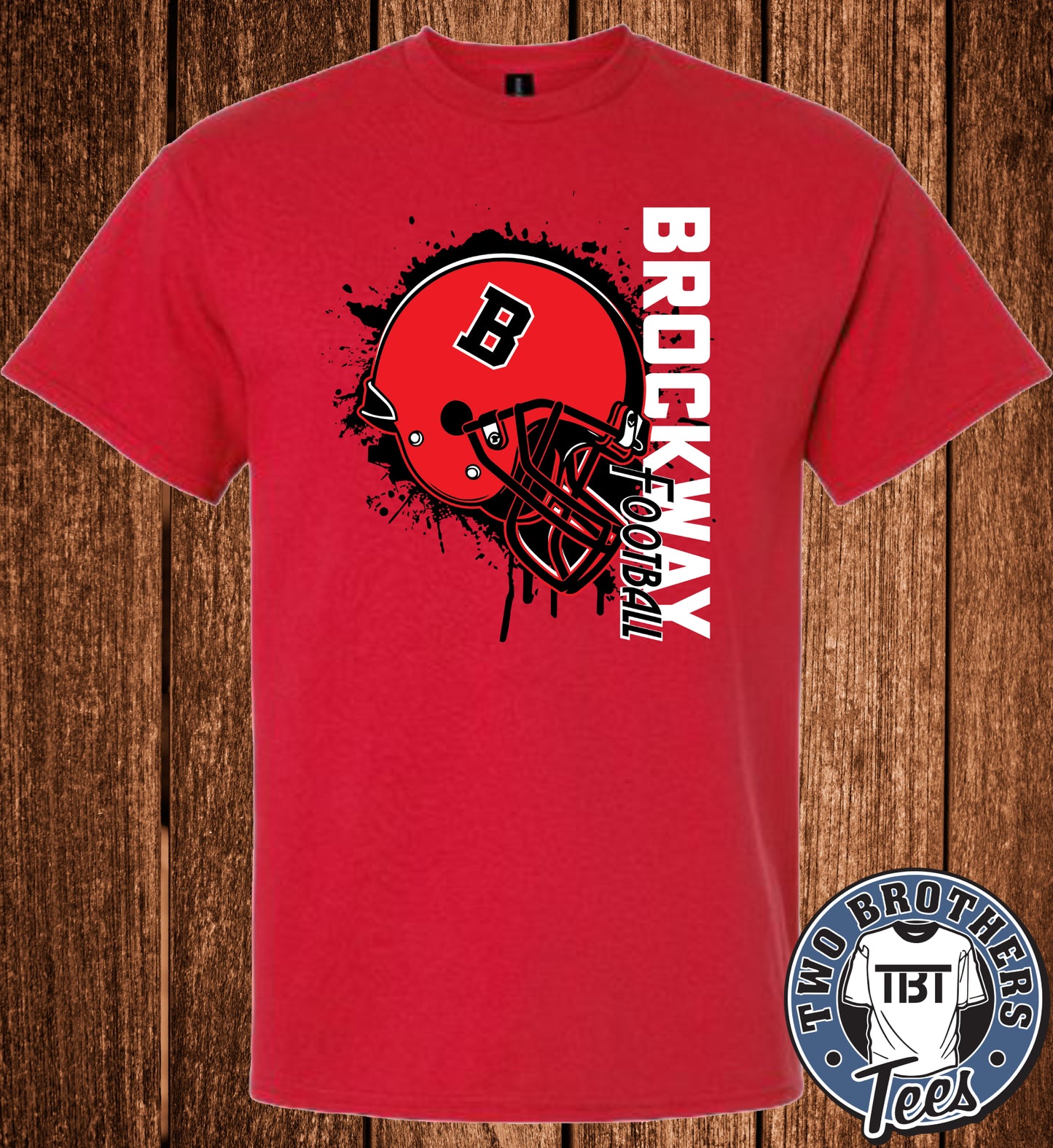 Brockway Football 2026 Softstyle T-Shirt - Red