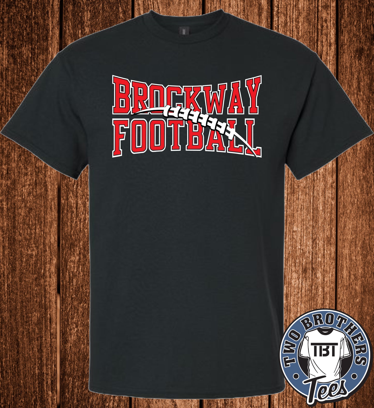Brockway Football 2026 Softstyle T-Shirt - Black