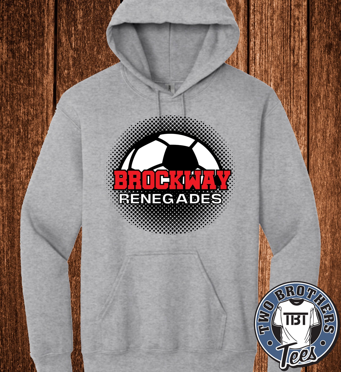 Brockway Renegades Soccer 2026 Hoodie - Design 4