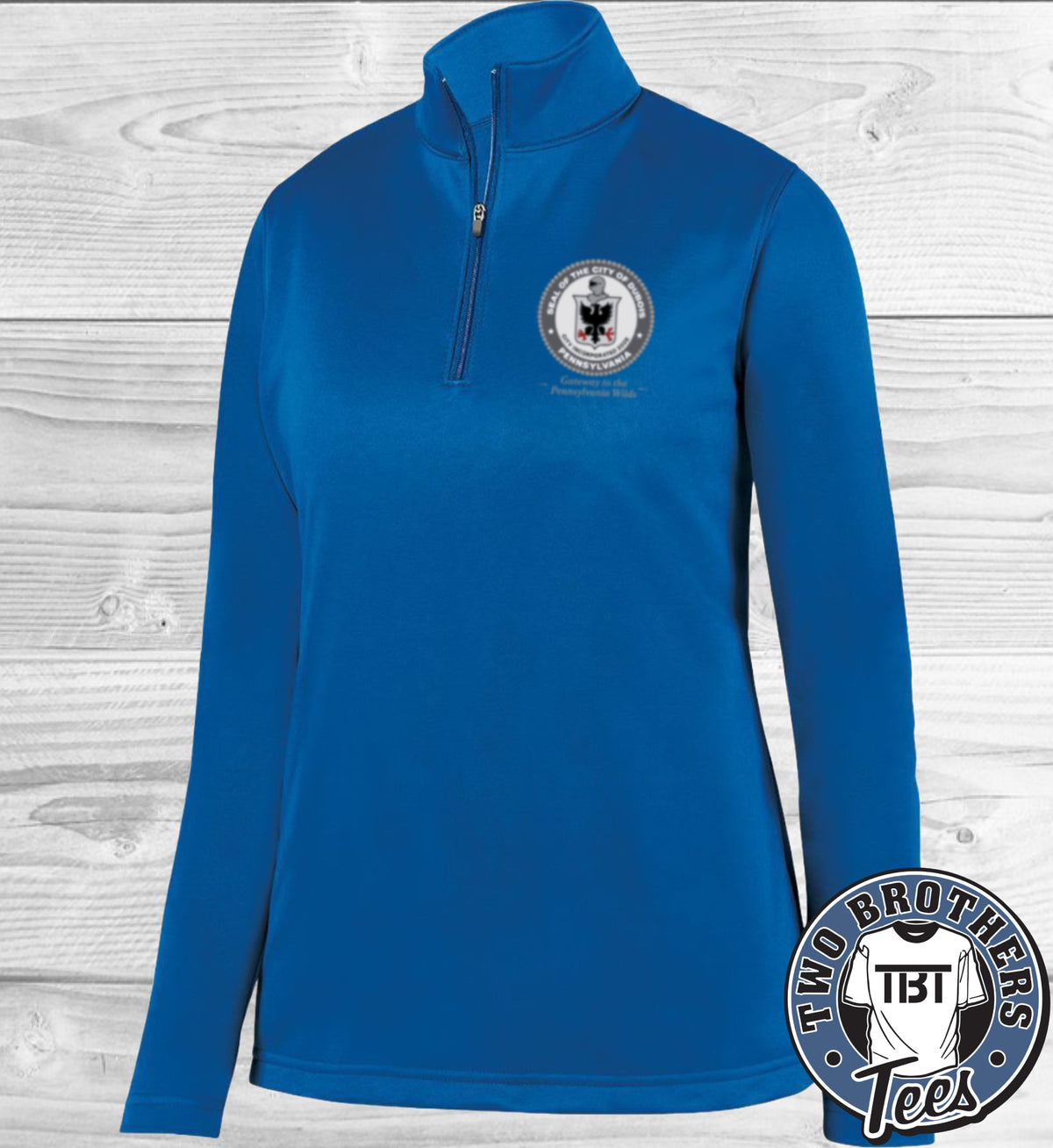 City of DuBois Women's Augusta Wicking Fleece 1/4-Zip Pullover