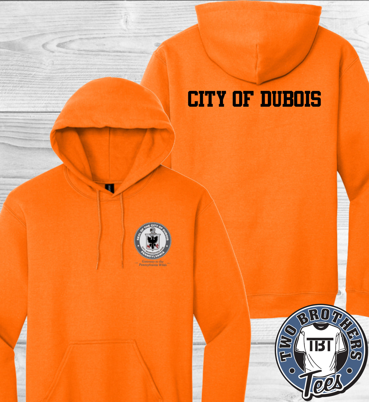 City of DuBois Gildan Heavy Blend Hoodie