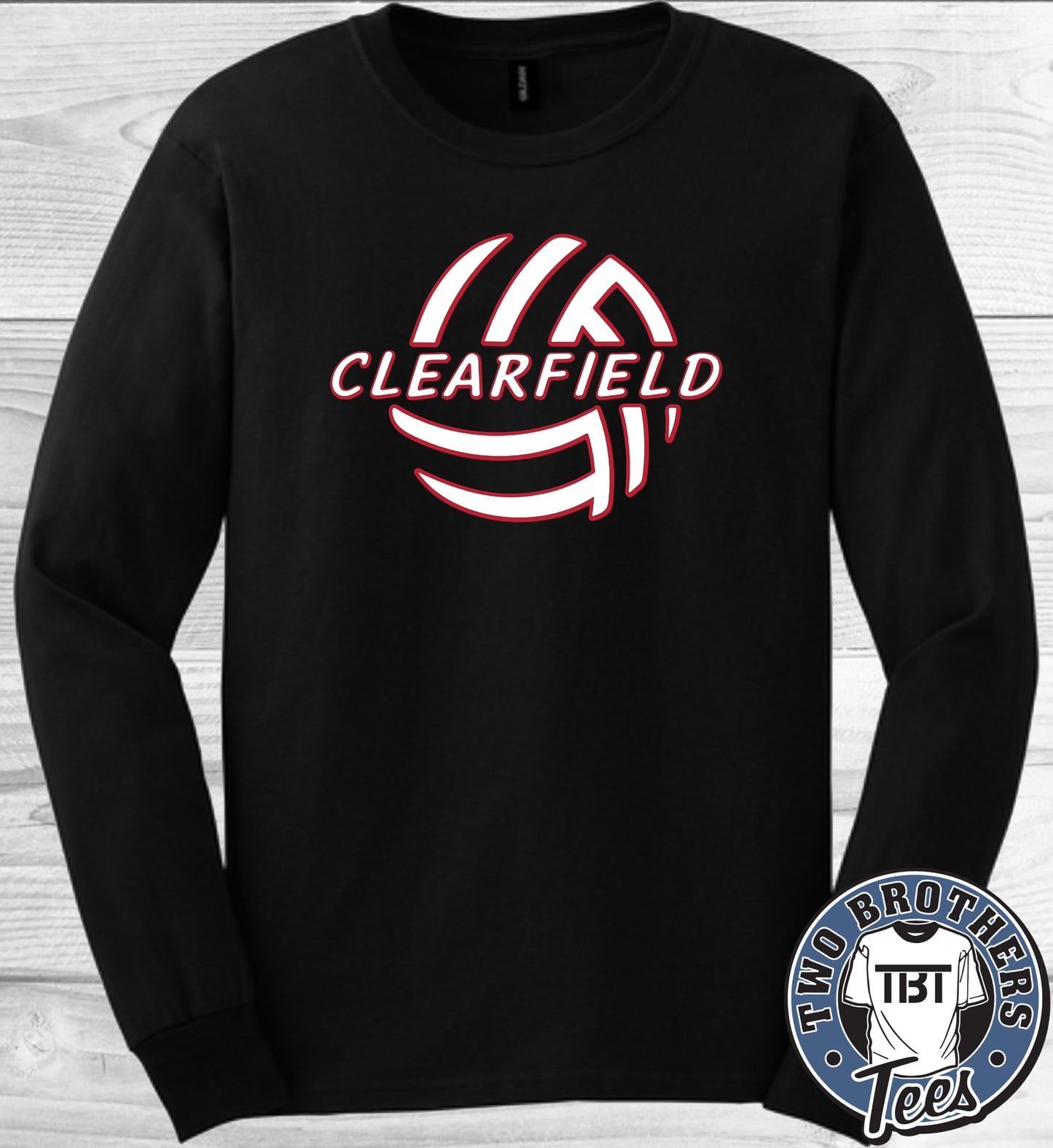 Clearfield Volleyball 2026 Long Sleeve T-Shirt