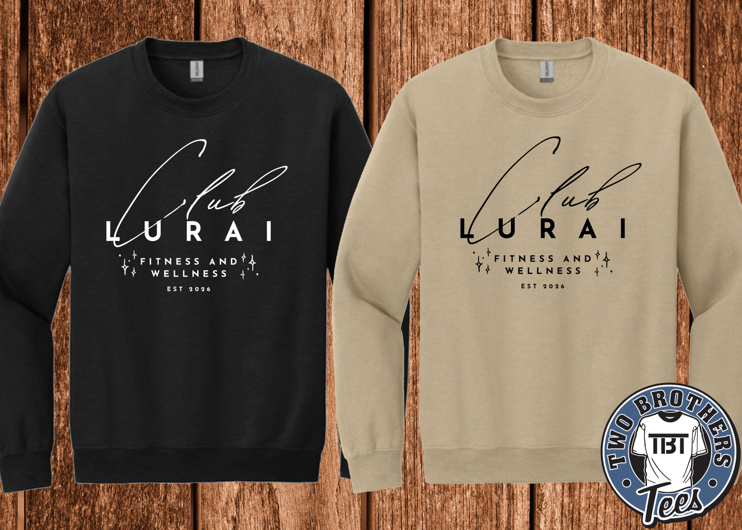 Club LuRai Crewneck Sweatshirt - Sparkle Design