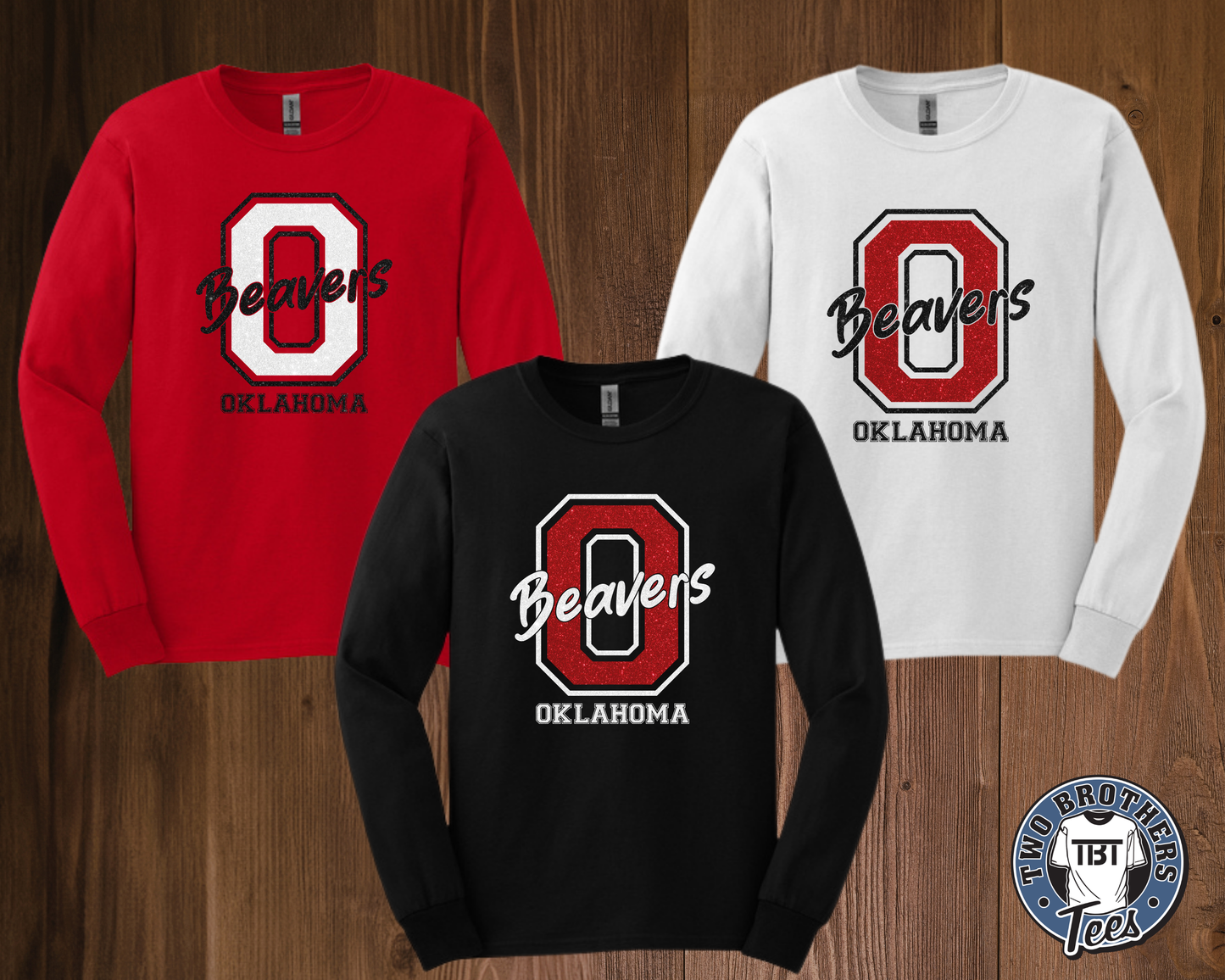 Oklahoma Elementary 2026 Long Sleeve T-Shirt - Design 1 GLITTER