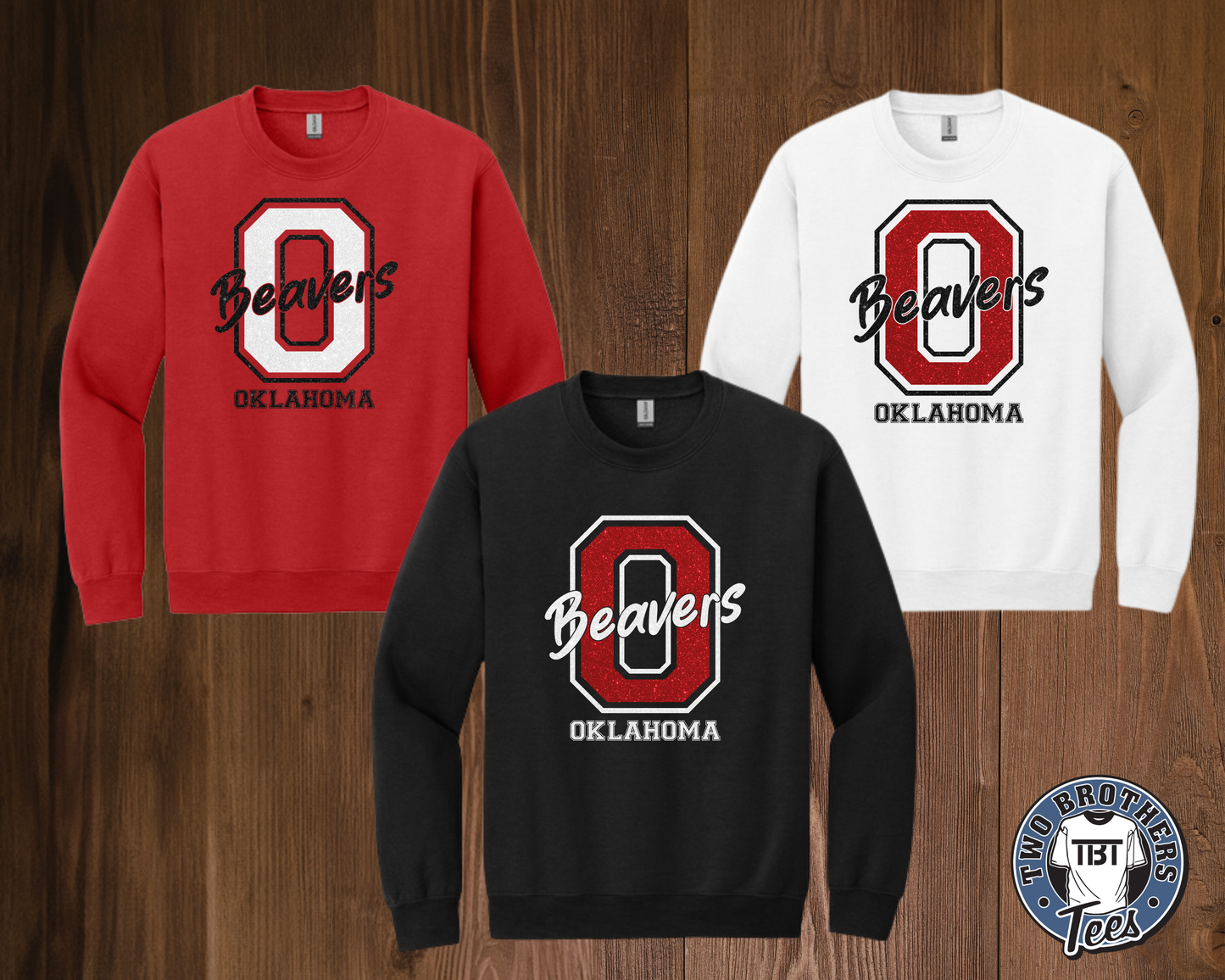 Oklahoma Elementary 2026 Crewneck - Design 1 GLITTER