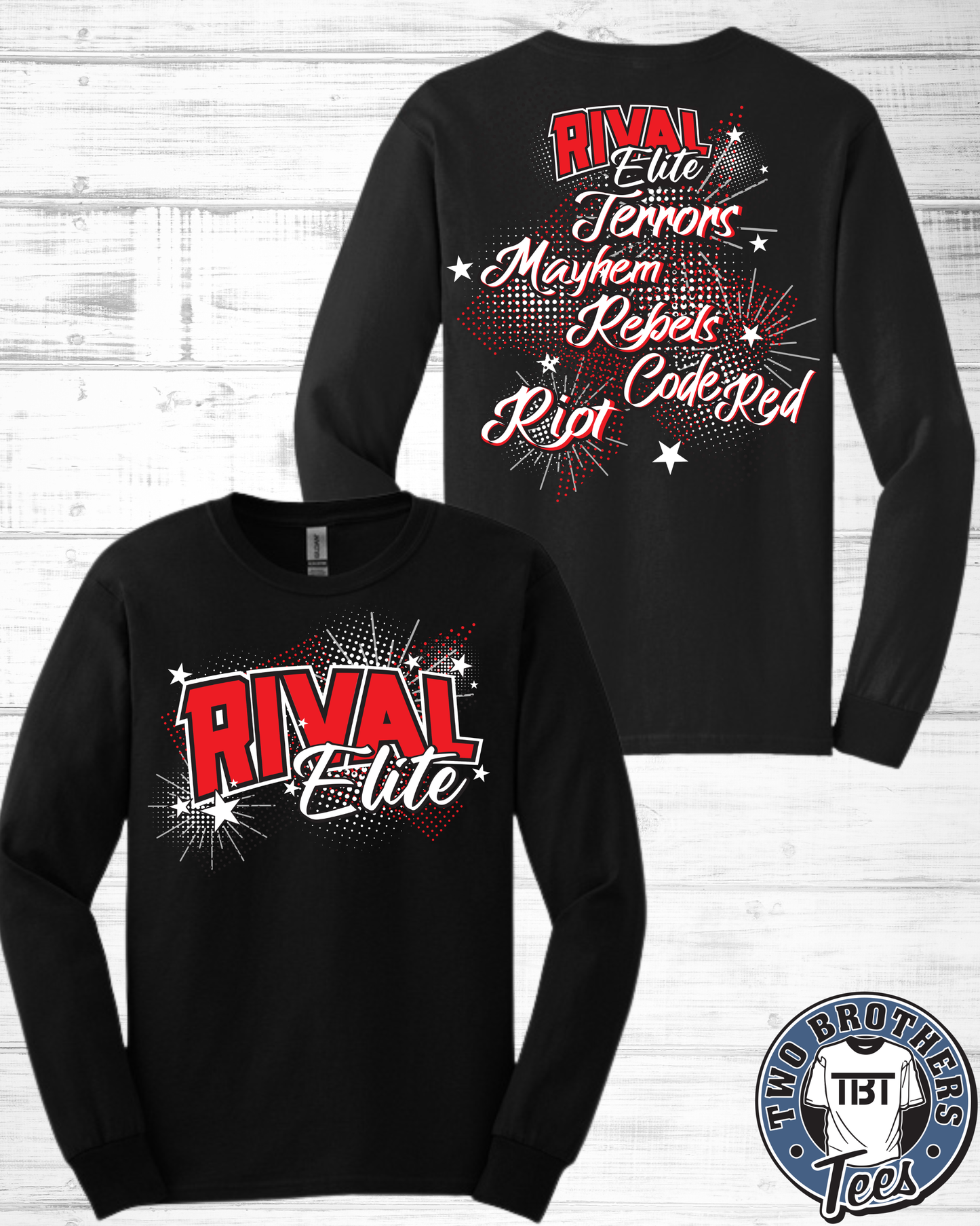 RIVAL Elite Team Name Long Sleeve T-Shirt