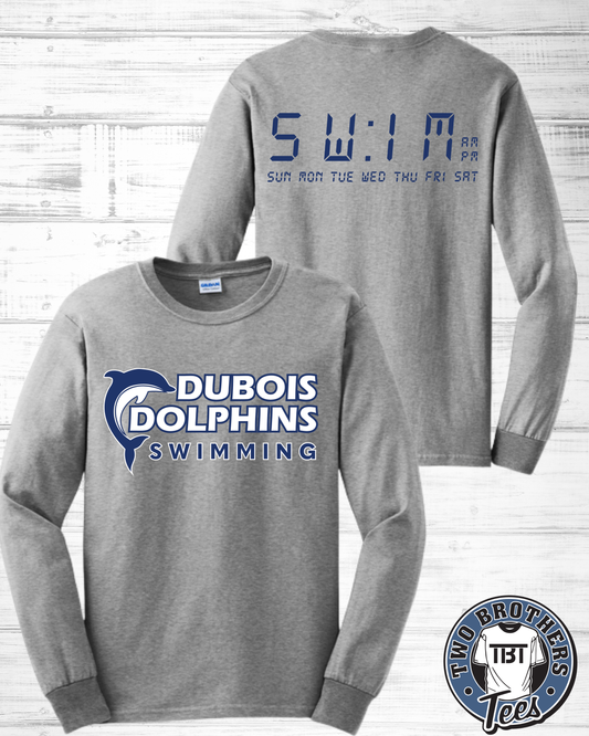 DuBois Dolphins SW:IM Time Long Sleeve T-Shirt