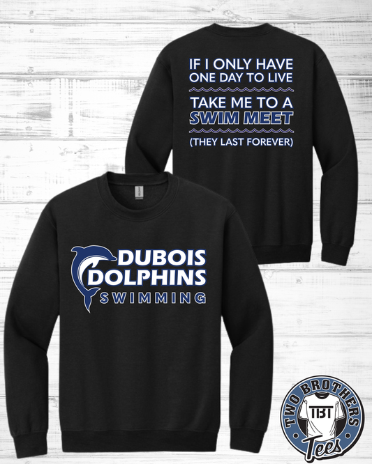 DuBois Dolphins Swim Meet Crewneck