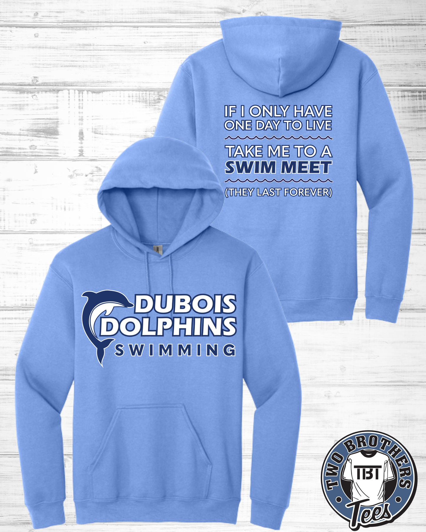 DuBois Dolphins Swim Meet Hoodie