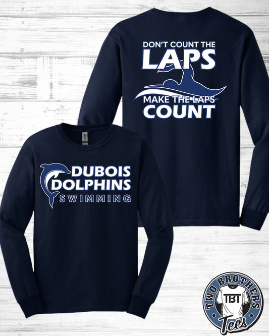 DuBois Dolphins Lap Sleeve T-Shirt
