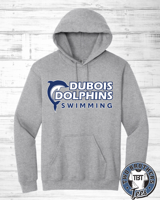 DuBois Dolphins Front Only Hoodie