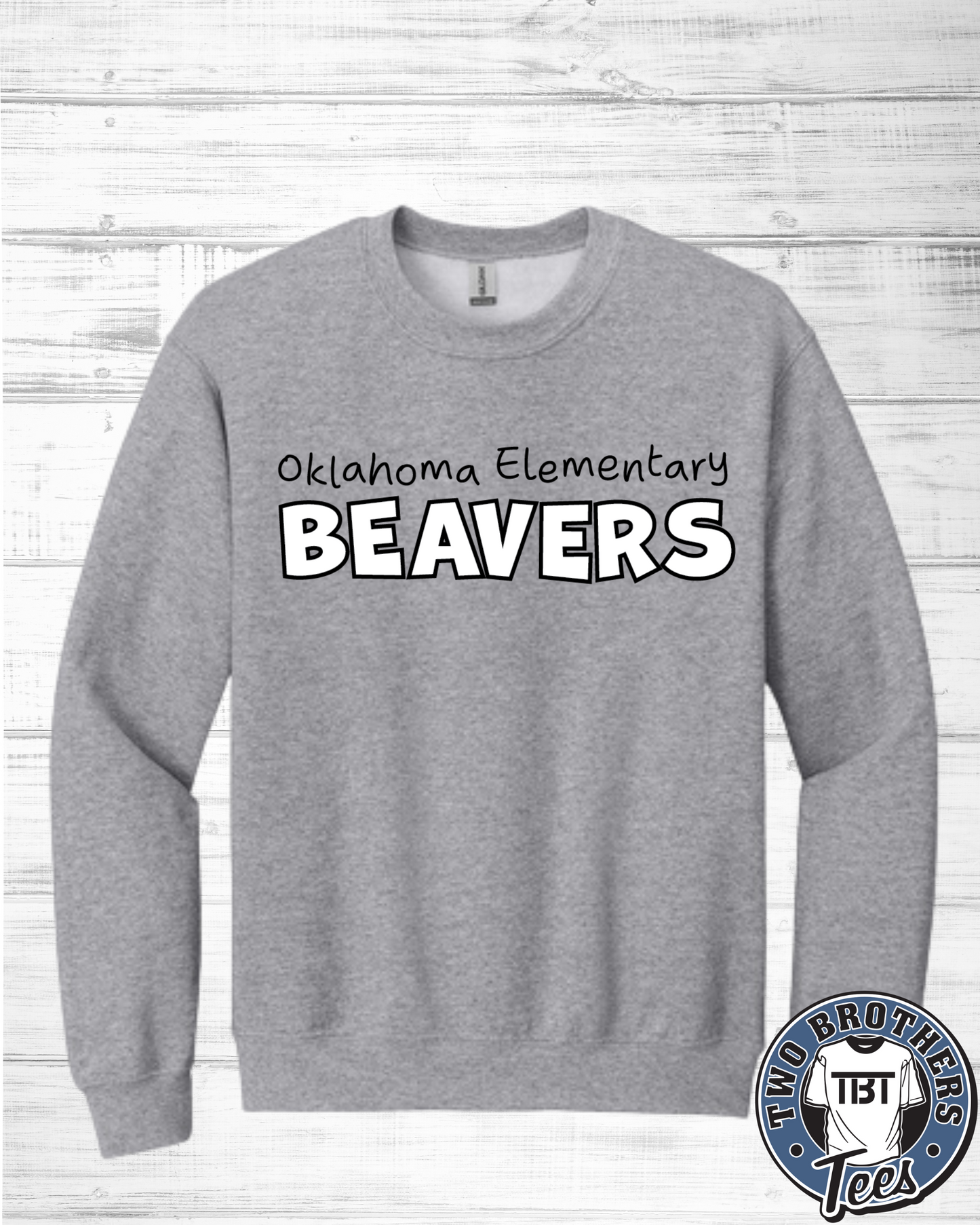 Oklahoma Elementary Design 4 Oklahoma Solid Crewneck