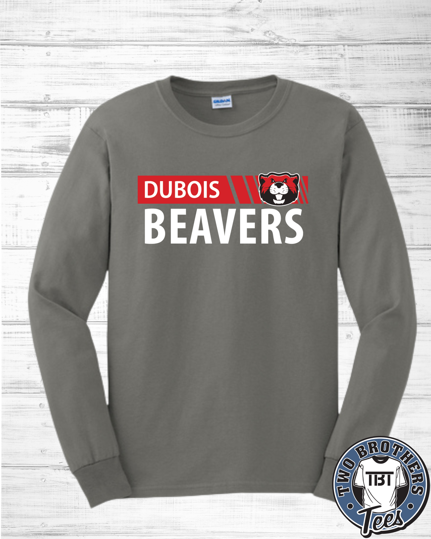 Oklahoma Elementary Design 2 DuBois Beavers Long Sleeve T-Shirt