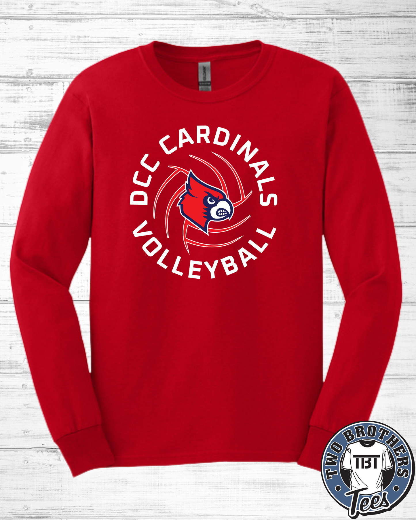 DCC Volleyball Design 2 Long Sleeve T-Shirt