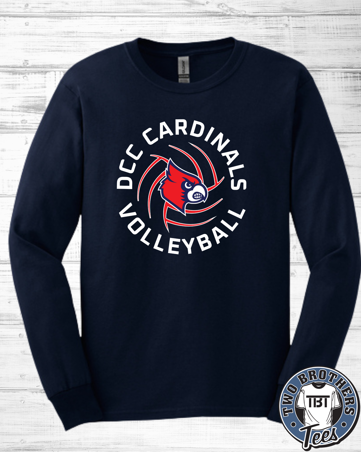 DCC Volleyball Design 2 Long Sleeve T-Shirt