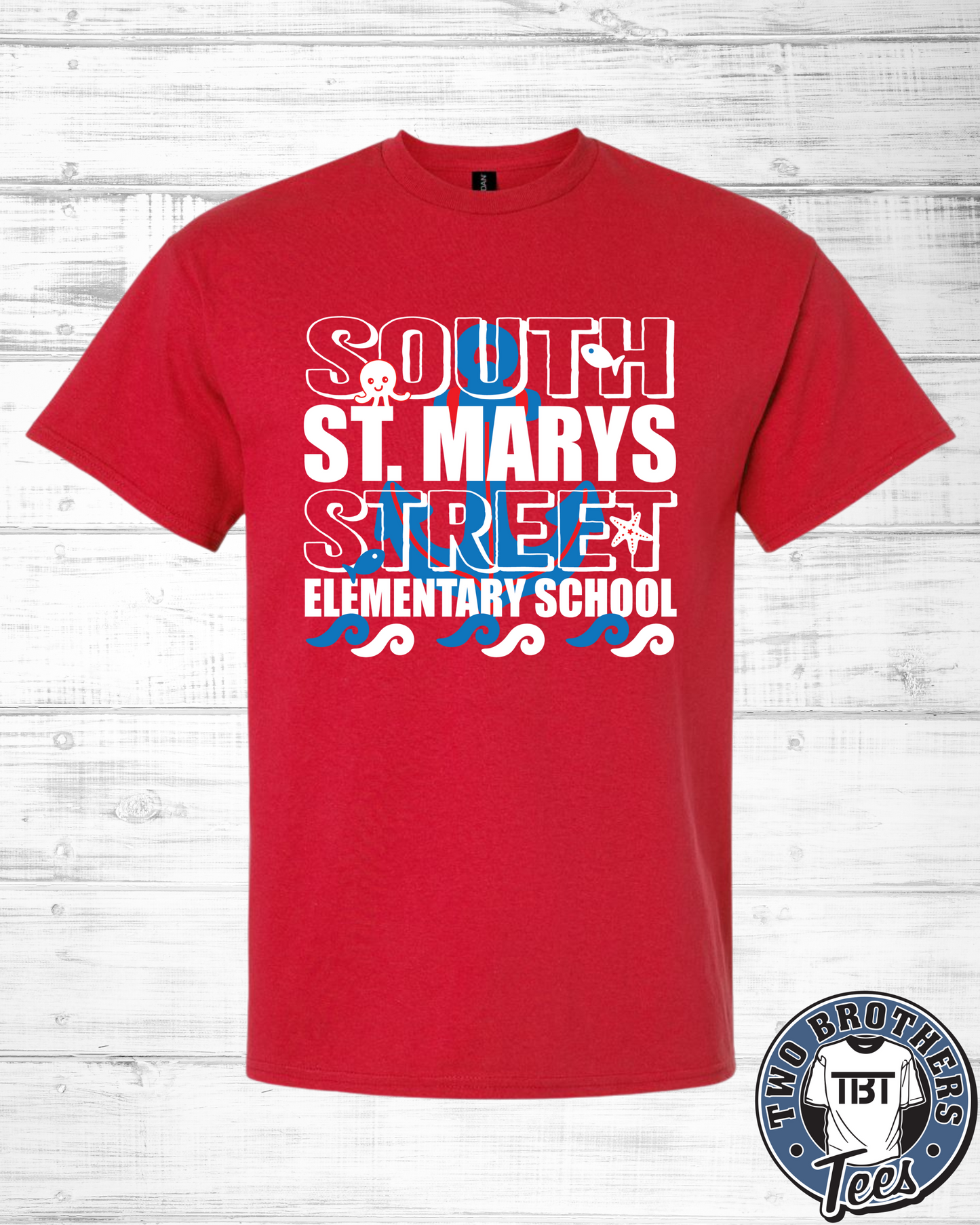 South St. Mary's Street Elementary School Design 2 T-Shirt