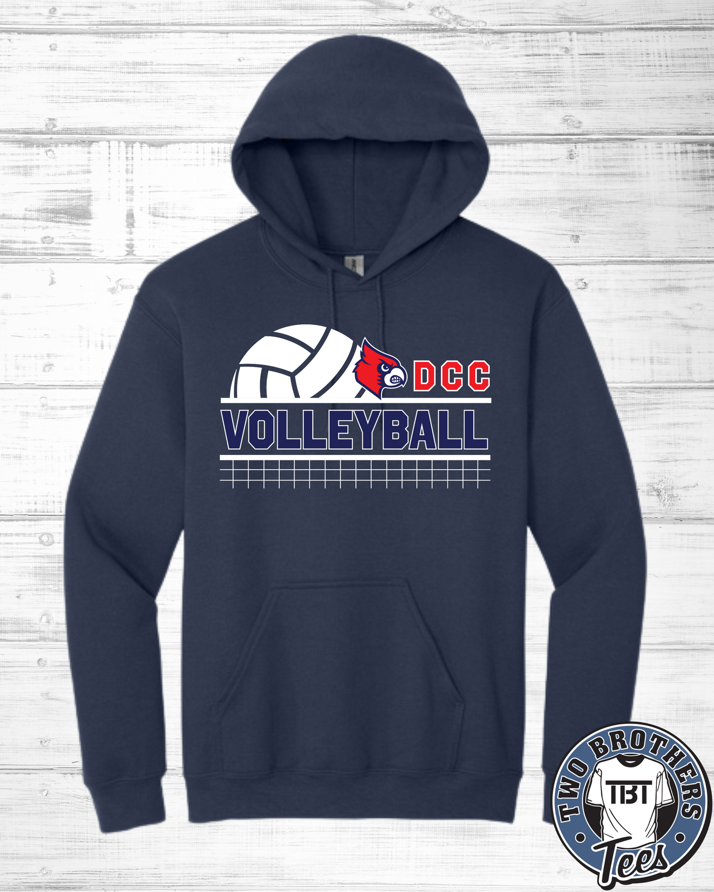 DCC Volleyball Design 1 Hoodie