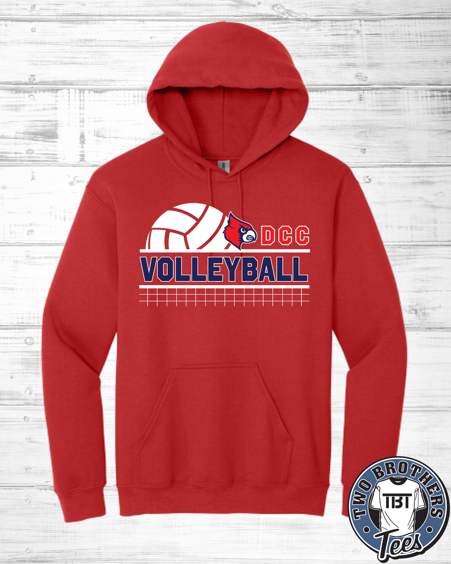 DCC Volleyball Design 1 Hoodie