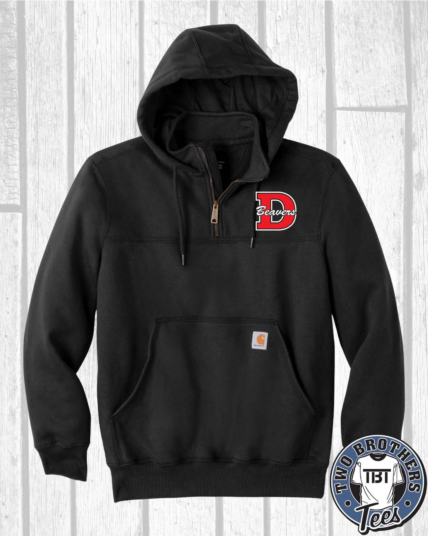 DuBois Football Carhartt 1/4 Zip Embroidered