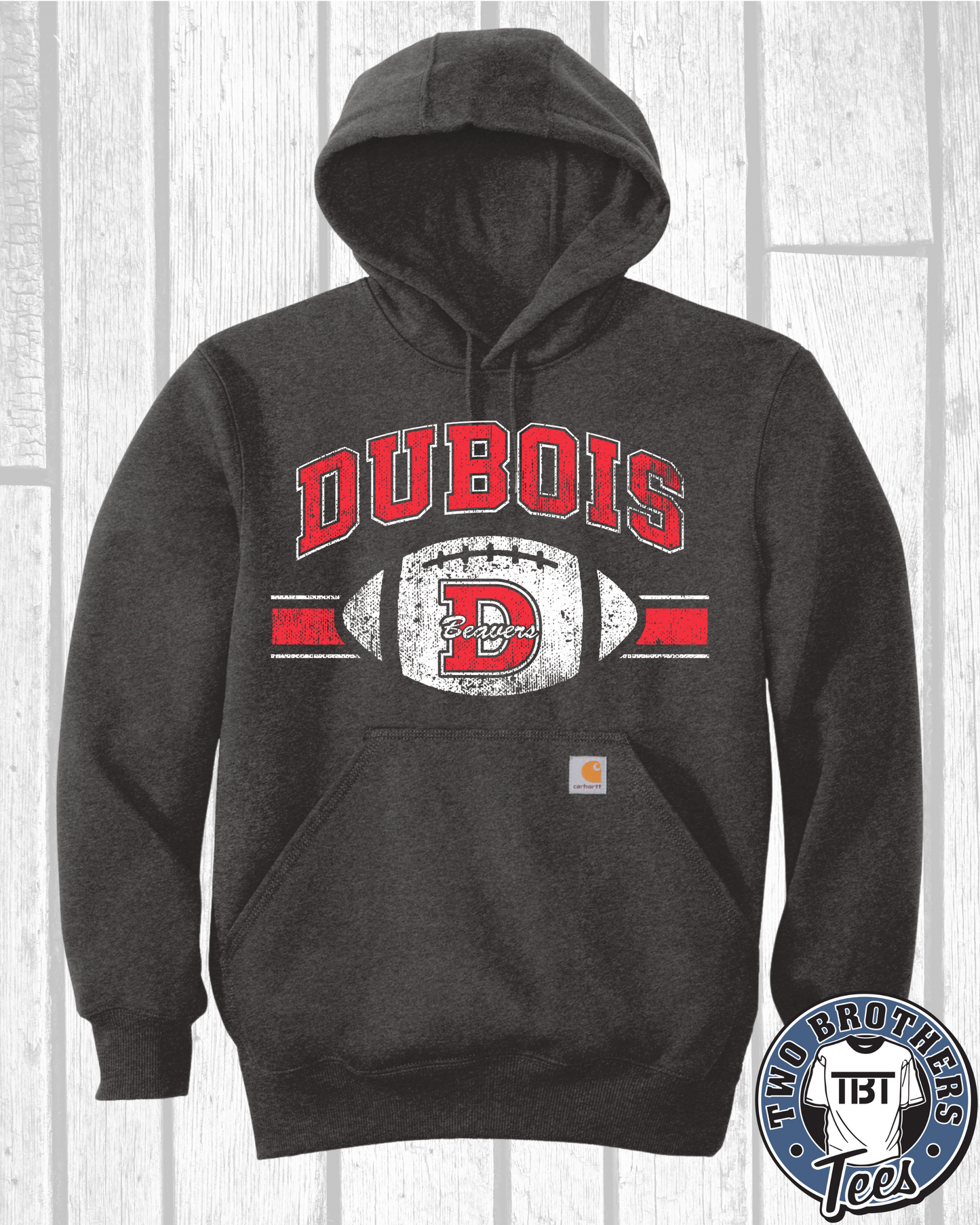 DuBois Football Carhartt Mid-Weight Hoodie DuBois Design