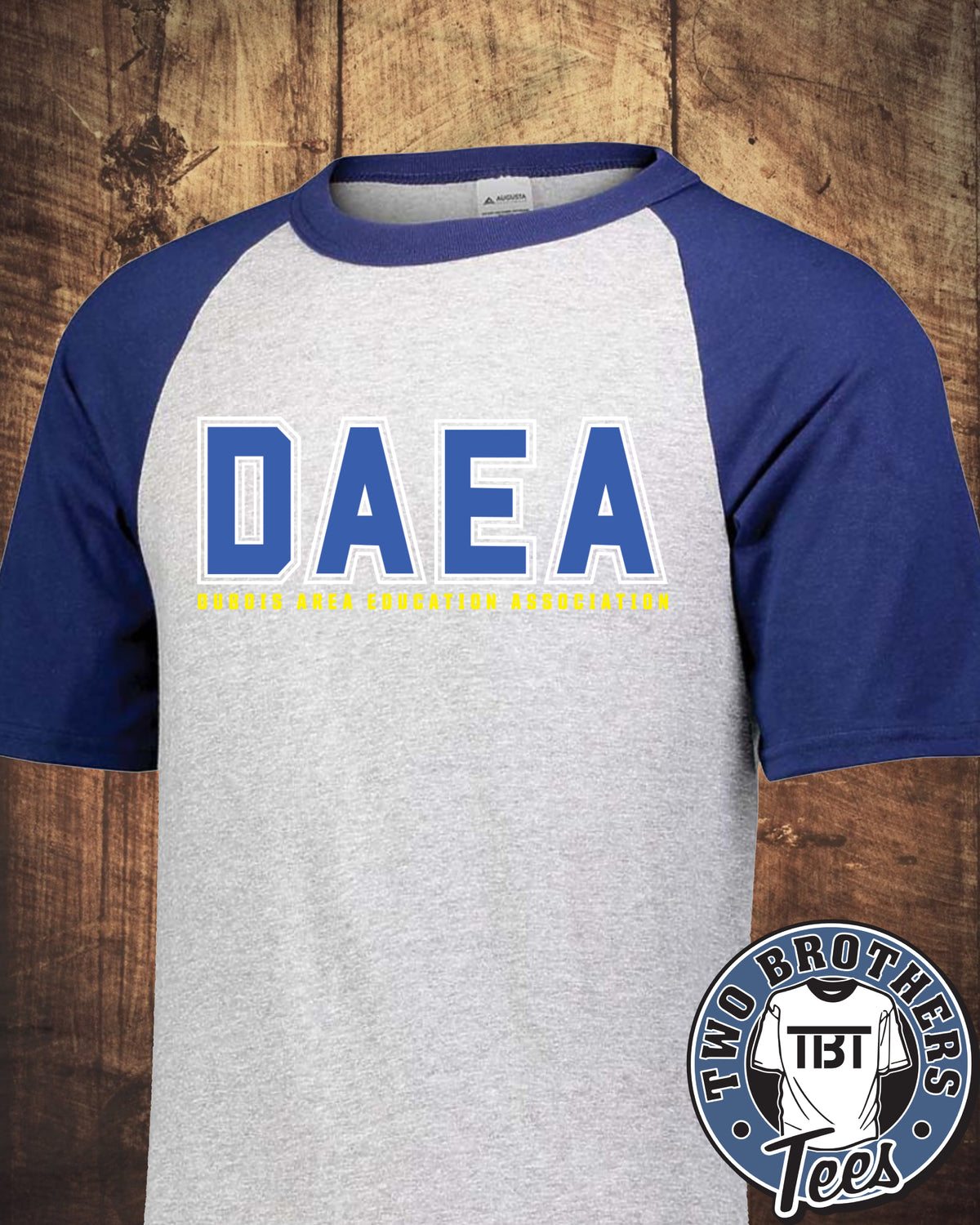 DAEA 2026 Raglan T-Shirt - Blue Design