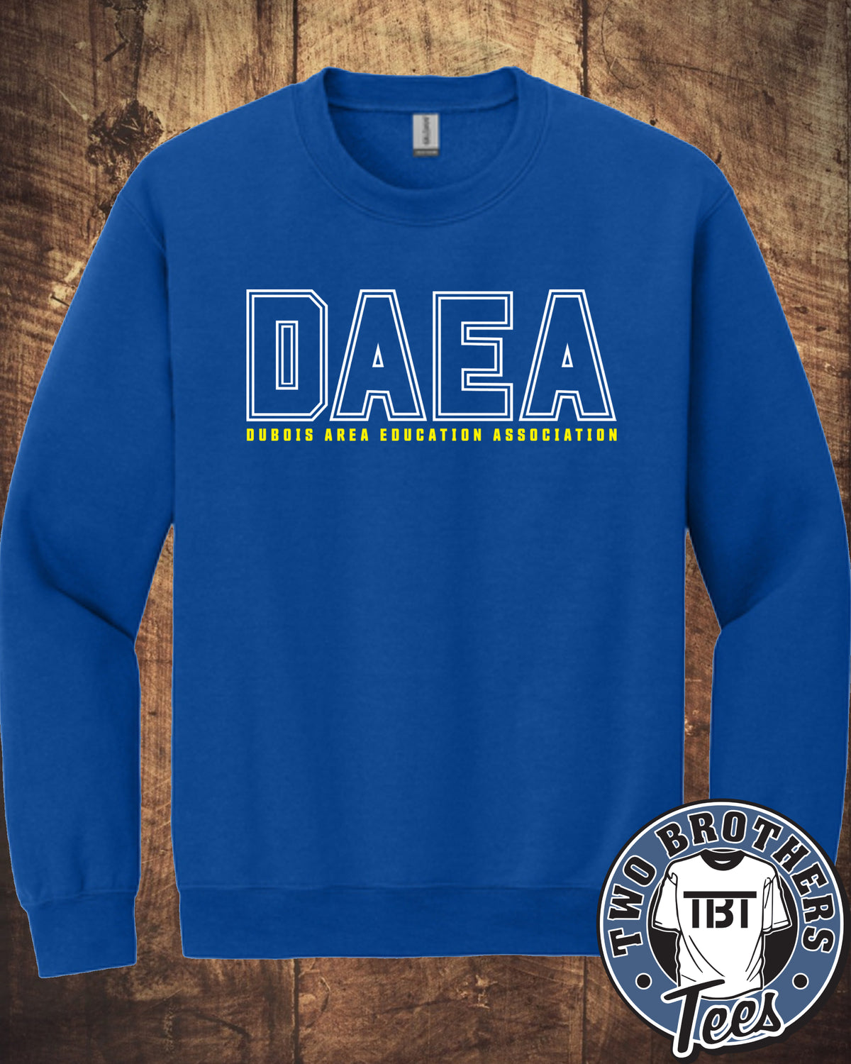 DAEA 2026 Crewneck Sweatshirt - Blue Design