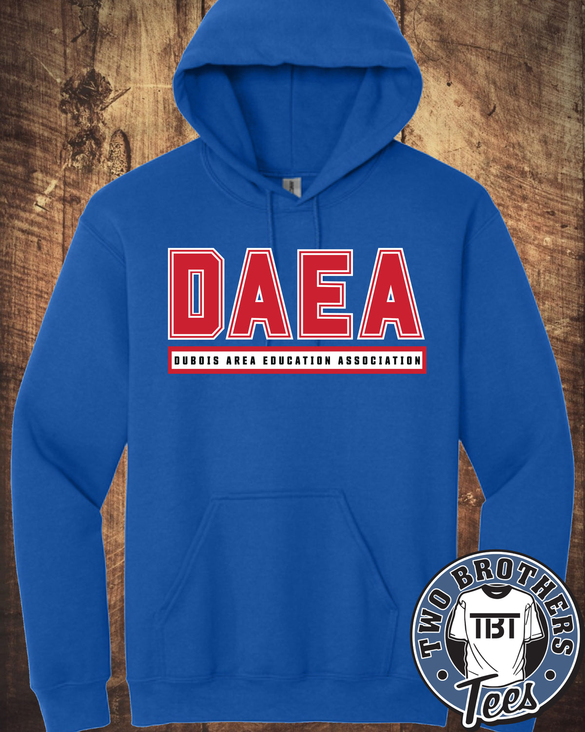 DAEA 2026 Hoodie - Red Design