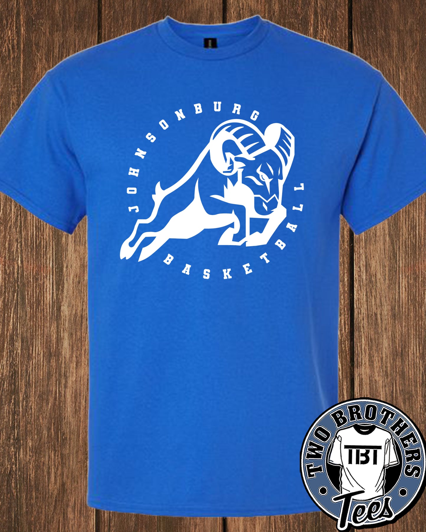Johnsonburg Basketball T-Shirt - Design 2