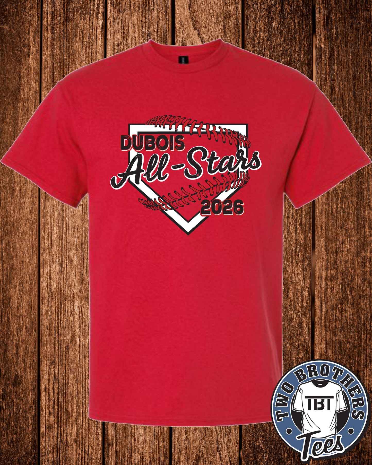 DuBois All Stars "Home Plate" T-Shirt