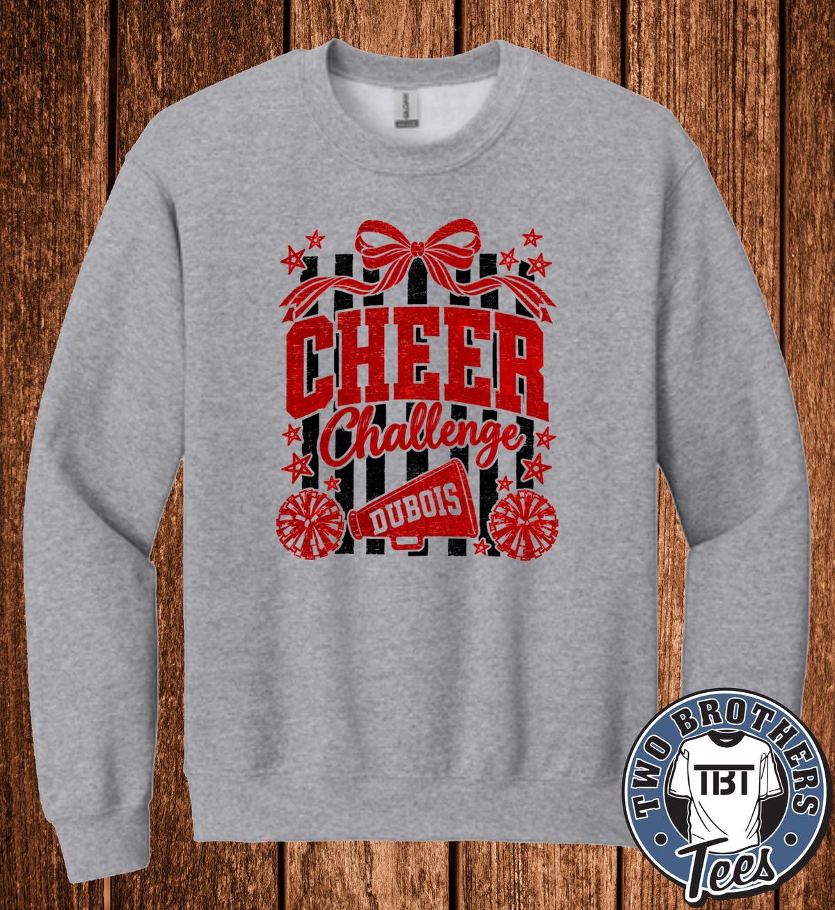 DuBois Cheer Challenge 2026 Crewneck Sweatshirt - WITH GLITTER