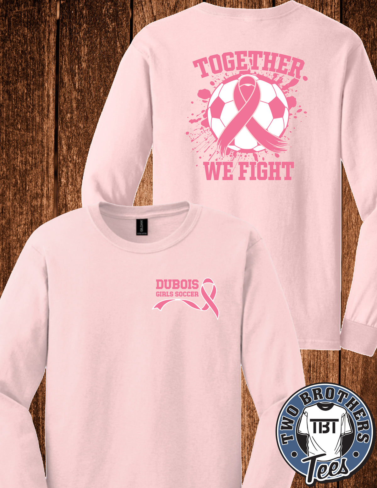 DuBois Pink Soccer 2026 Long Sleeve T-Shirt