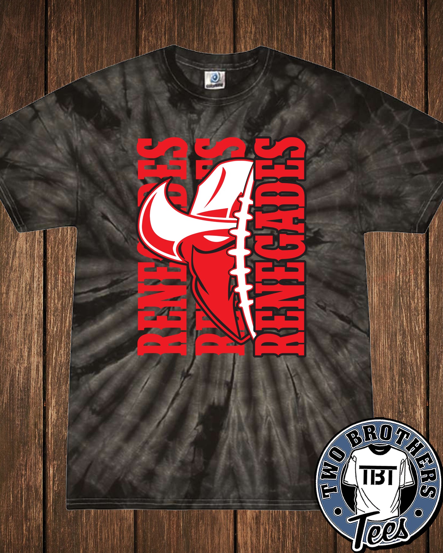 DuBois Renegades 2026 Tie-Dye T-Shirt - Design 2