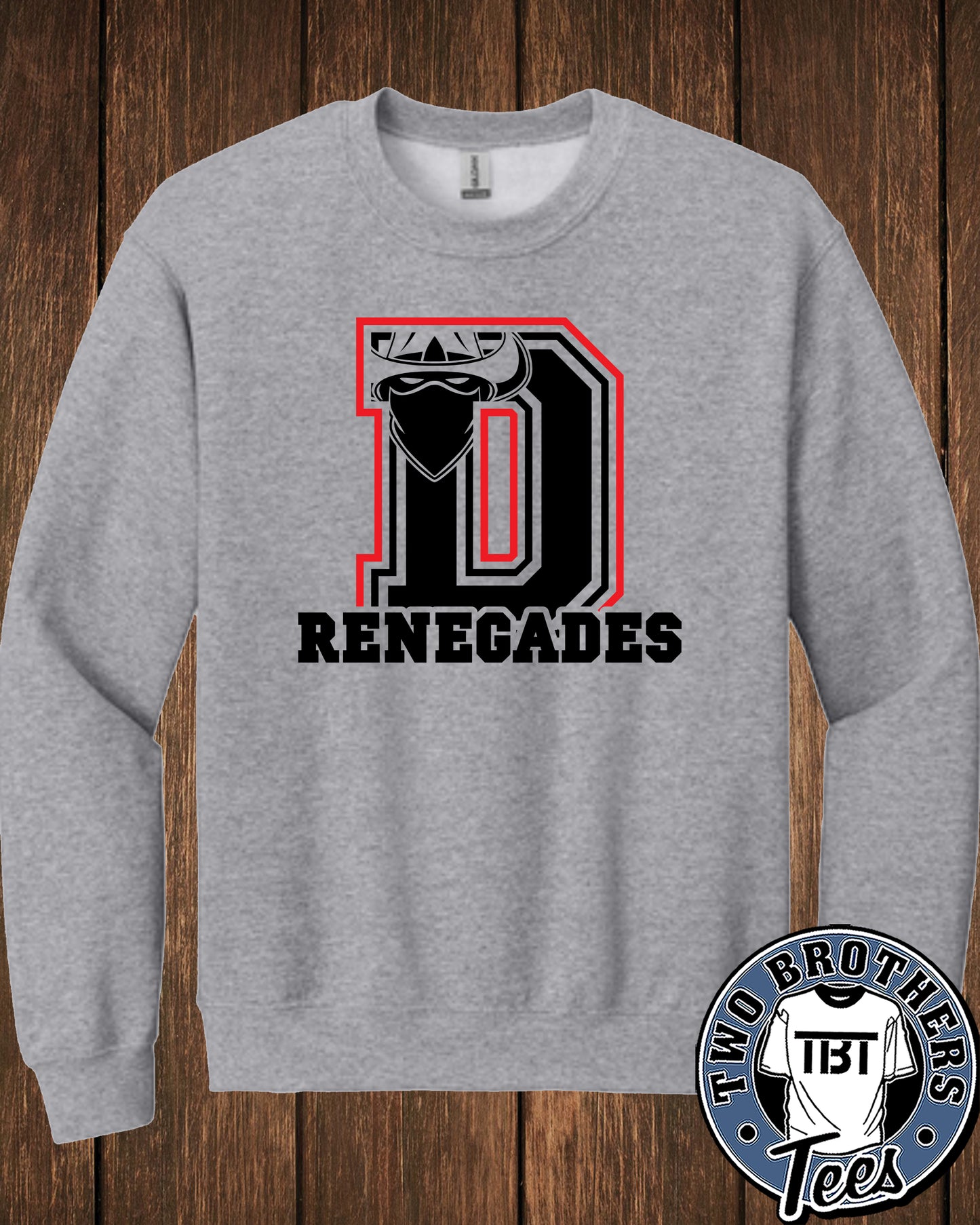 DuBois Renegades 2026 Crewneck Sweatshirt - Design 3