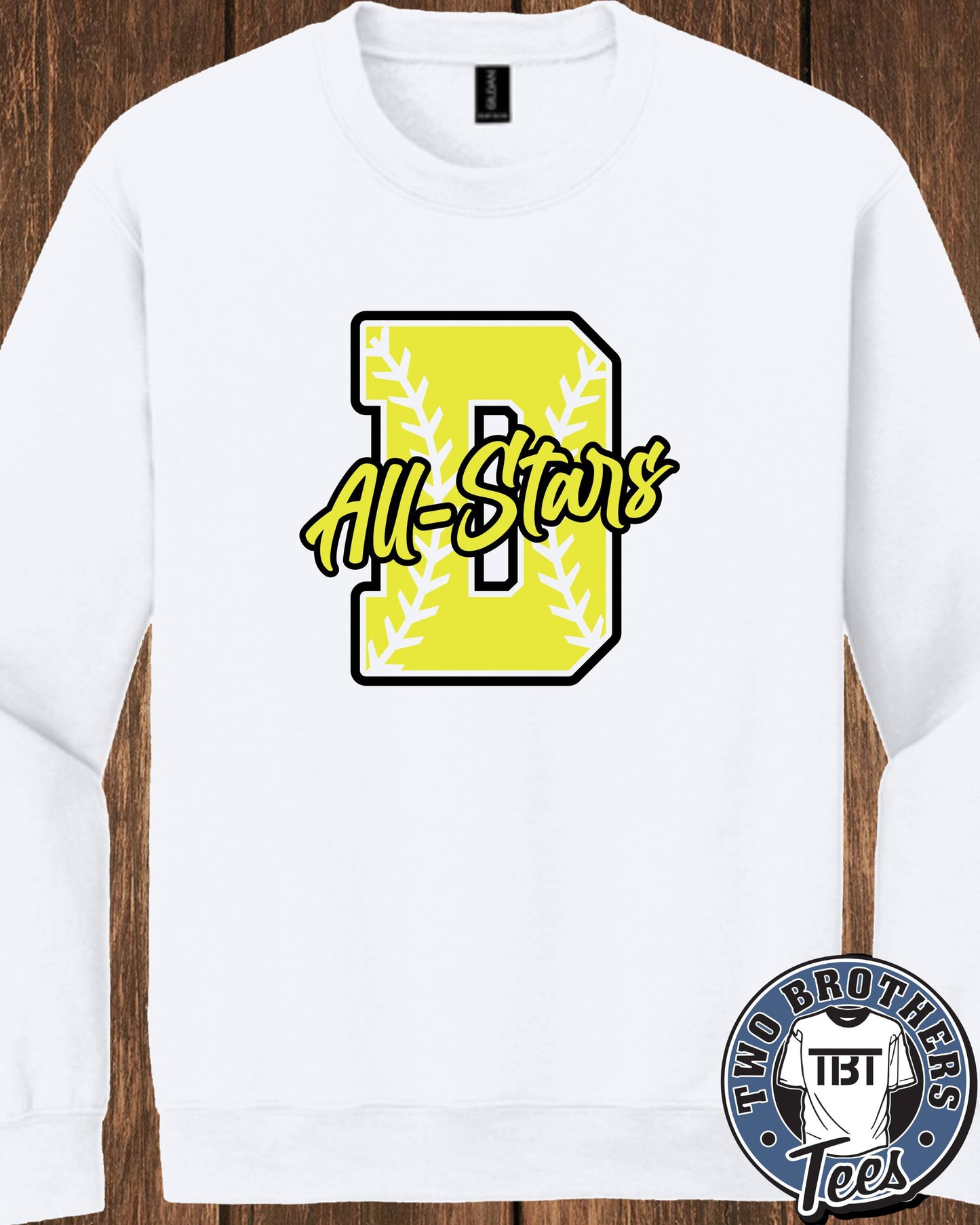 DuBois All Stars "D" Crewneck Sweatshirt - No Glitter