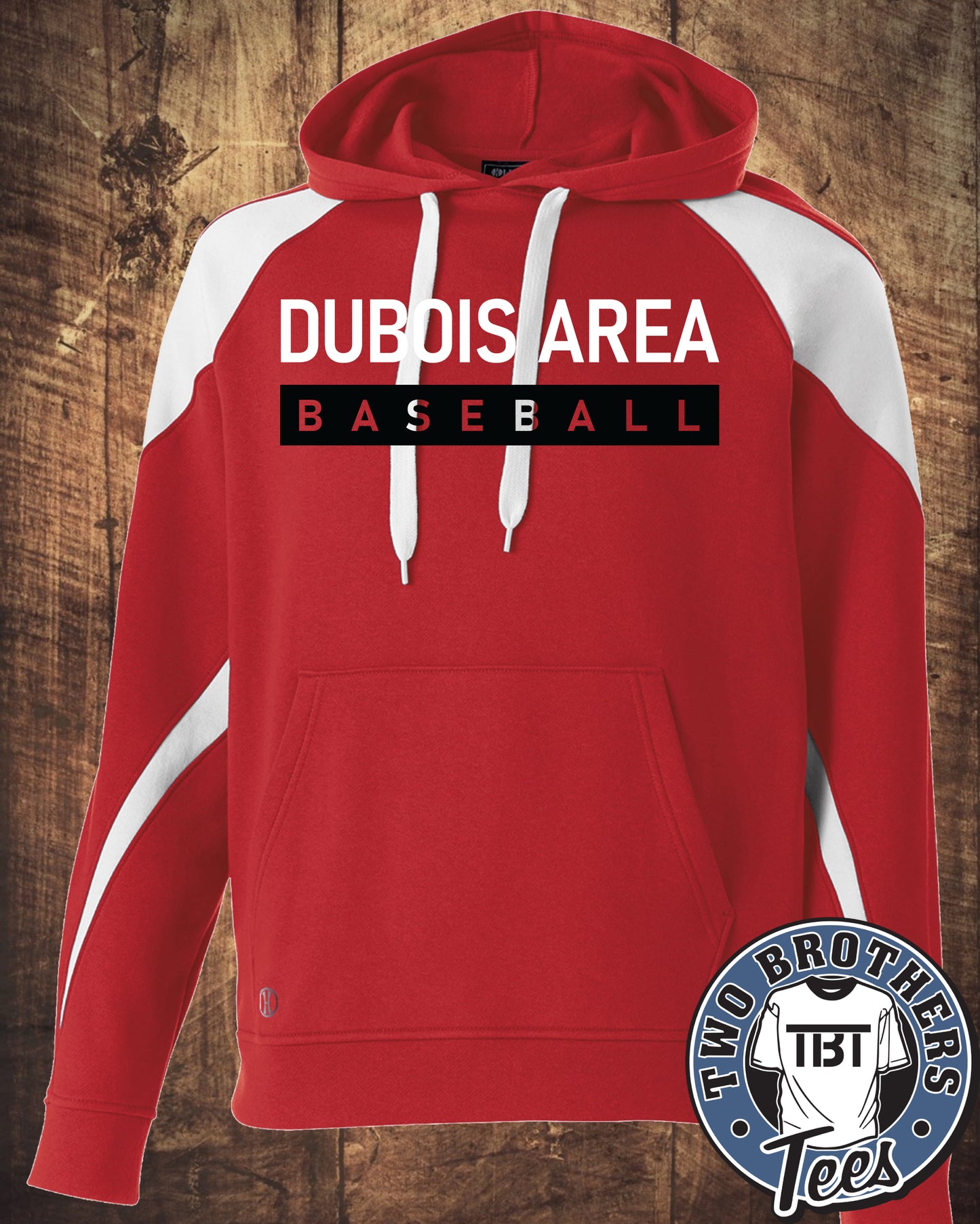 DuBois Area Baseball Holloway Performance Hoodie - Design 1