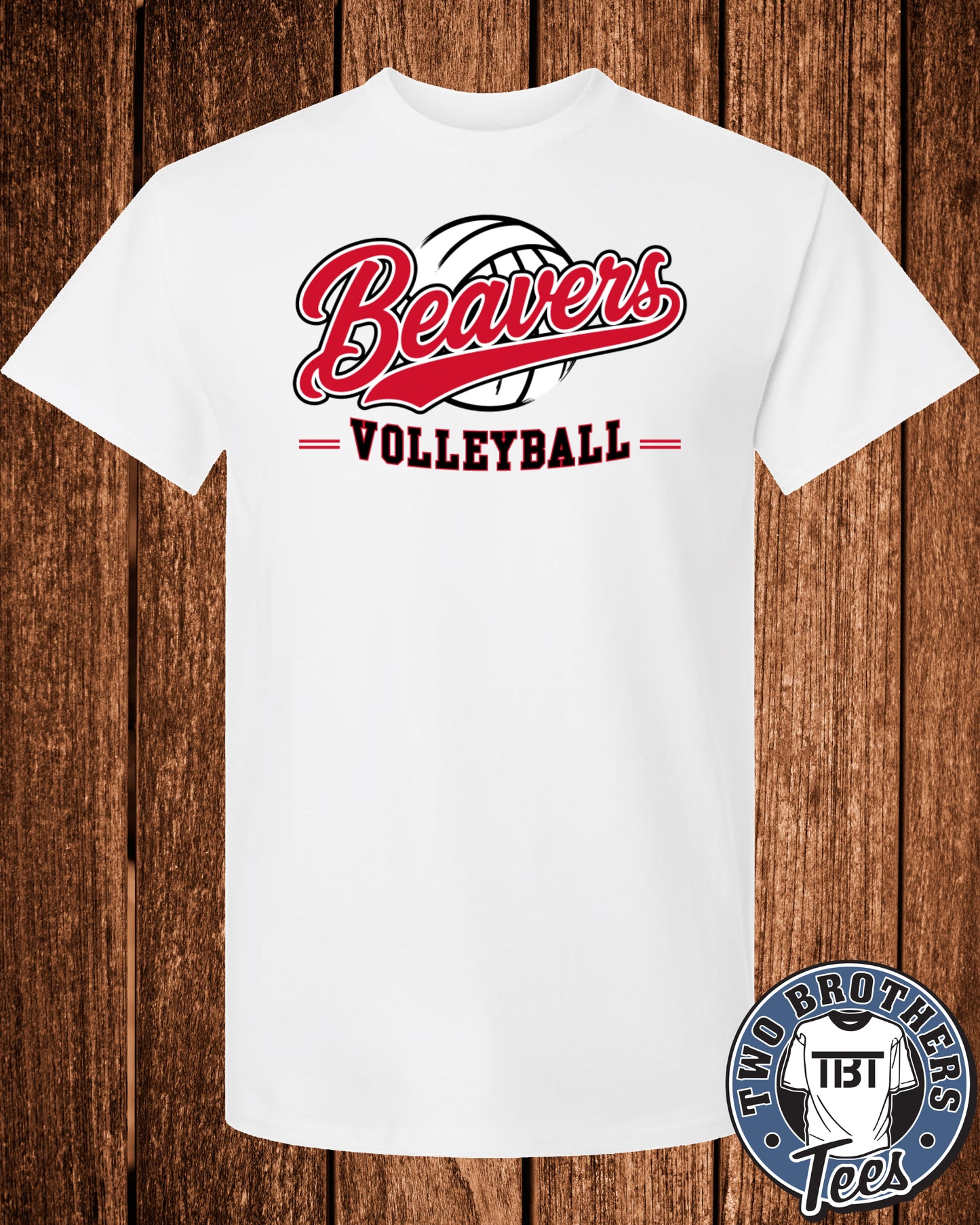 DuBois Beavers Volleyball 2026 Softstyle T-Shirt - Design 2
