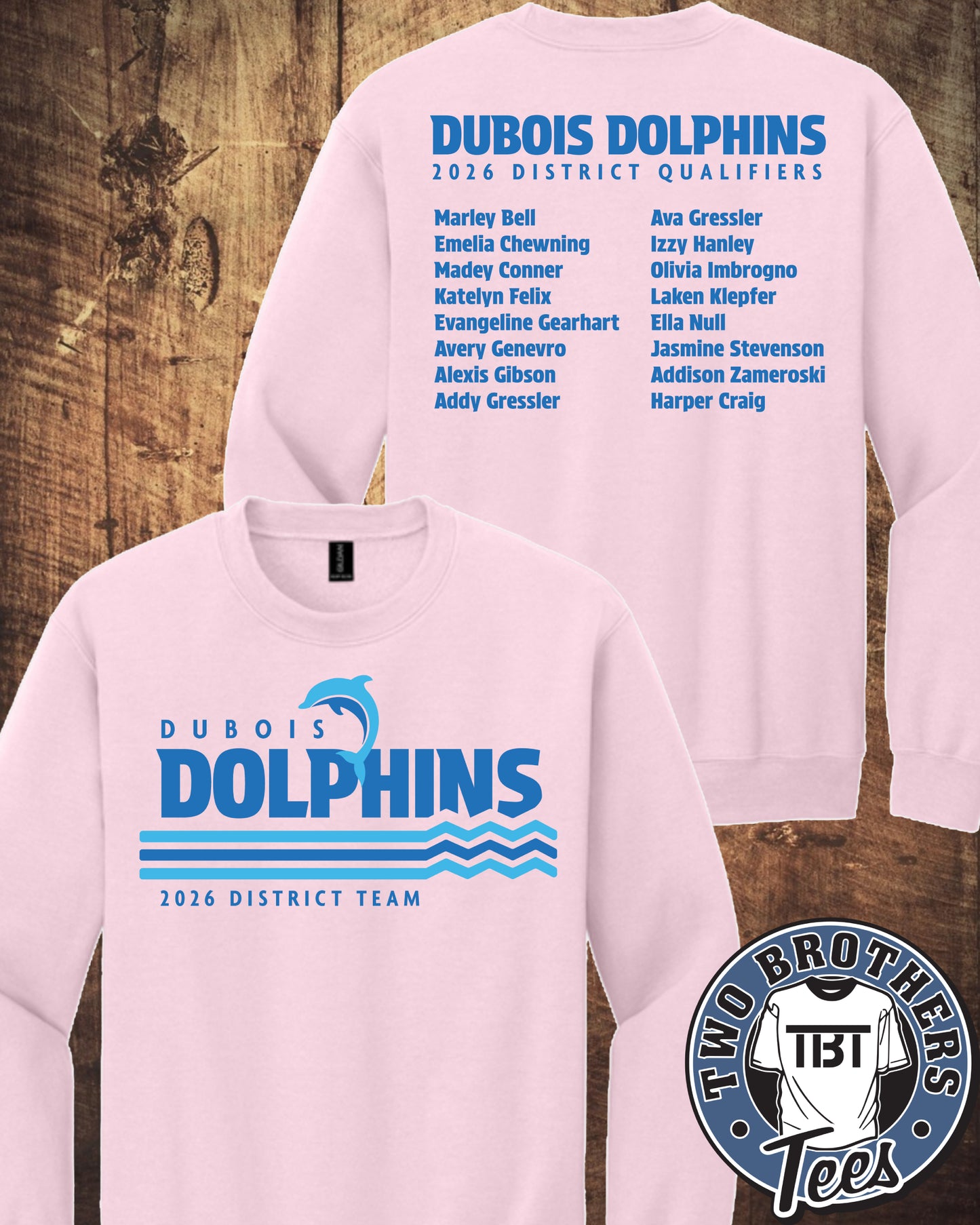 DuBois Dolphins District Crewneck Sweatshirt