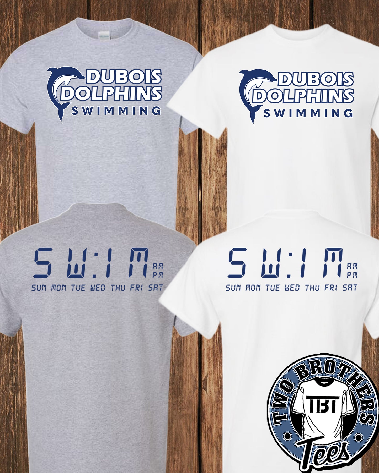 DuBois Dolphins SW:IM Time T-Shirts