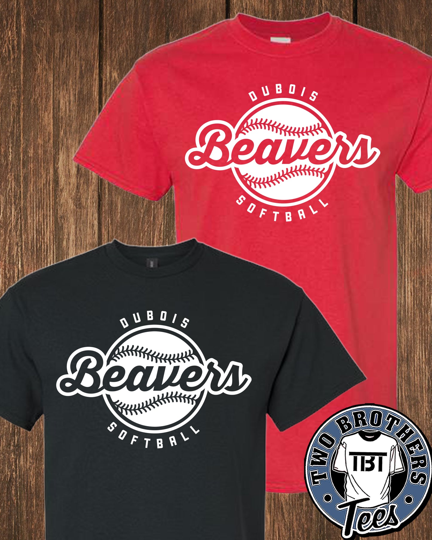 DuBois Softball T-Shirt - Design 1
