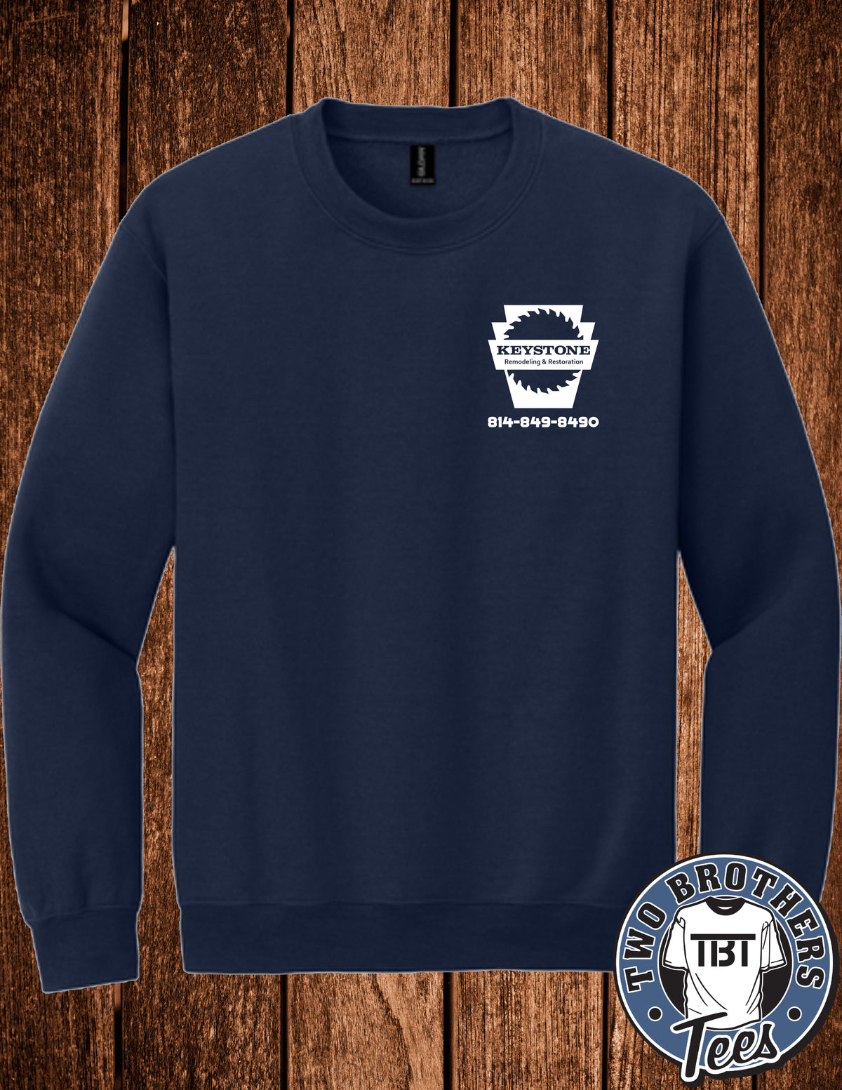 Keystone Remodeling & Restoration Crewneck Sweatshirt