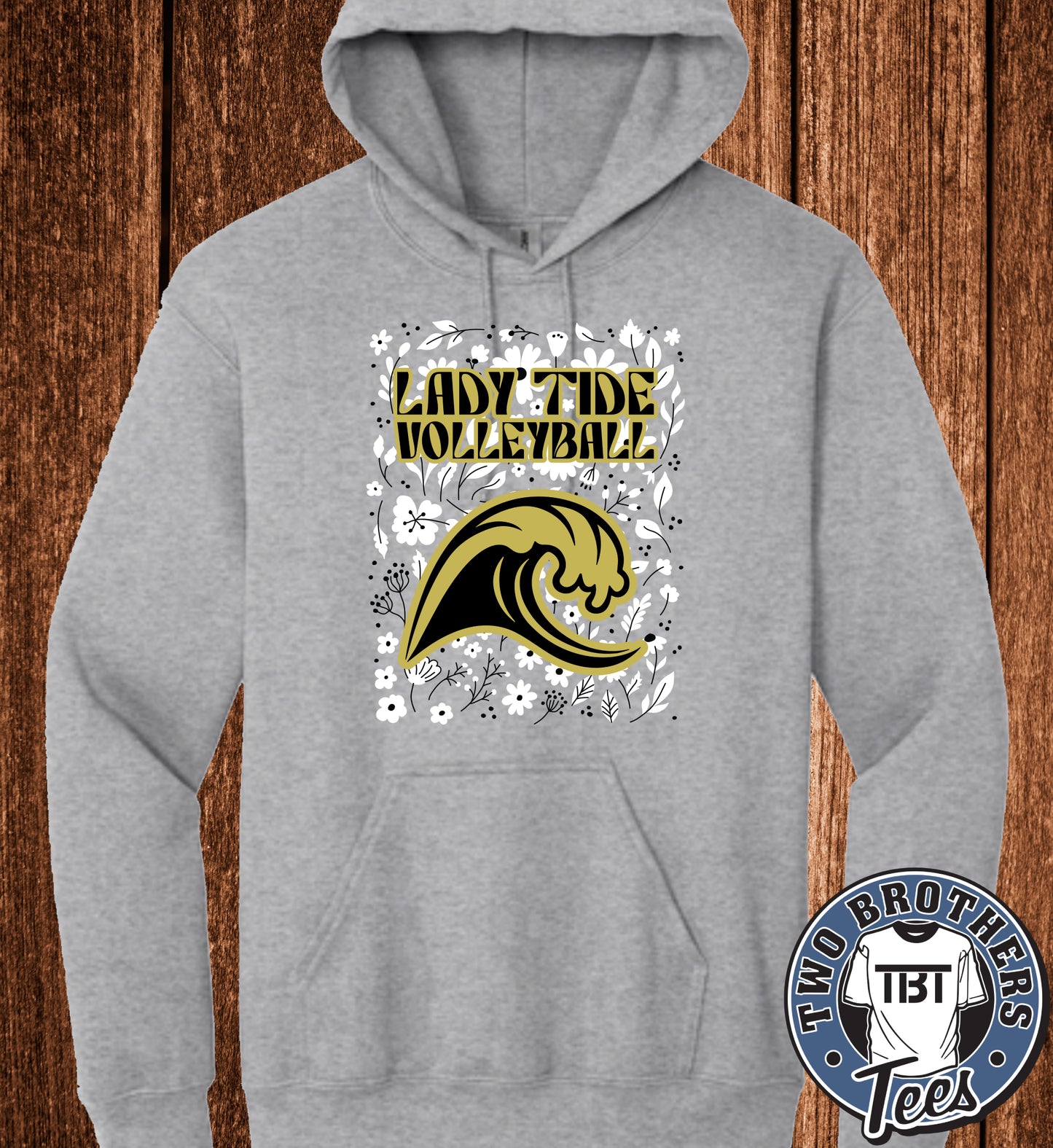 Curwensville Lady Tide Volleyball 2026 Hoodie - Design 3