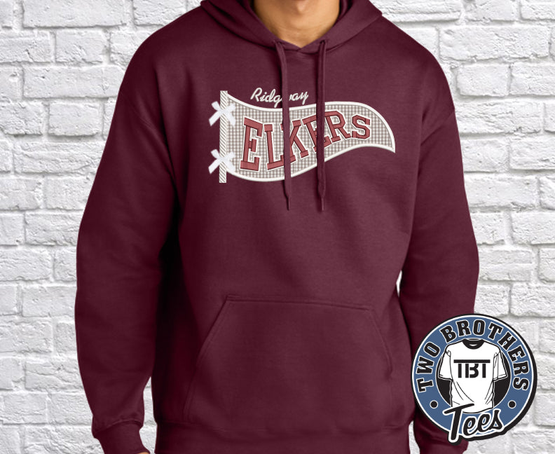 Ridgway Elkers Pennant Softstyle Hoodie