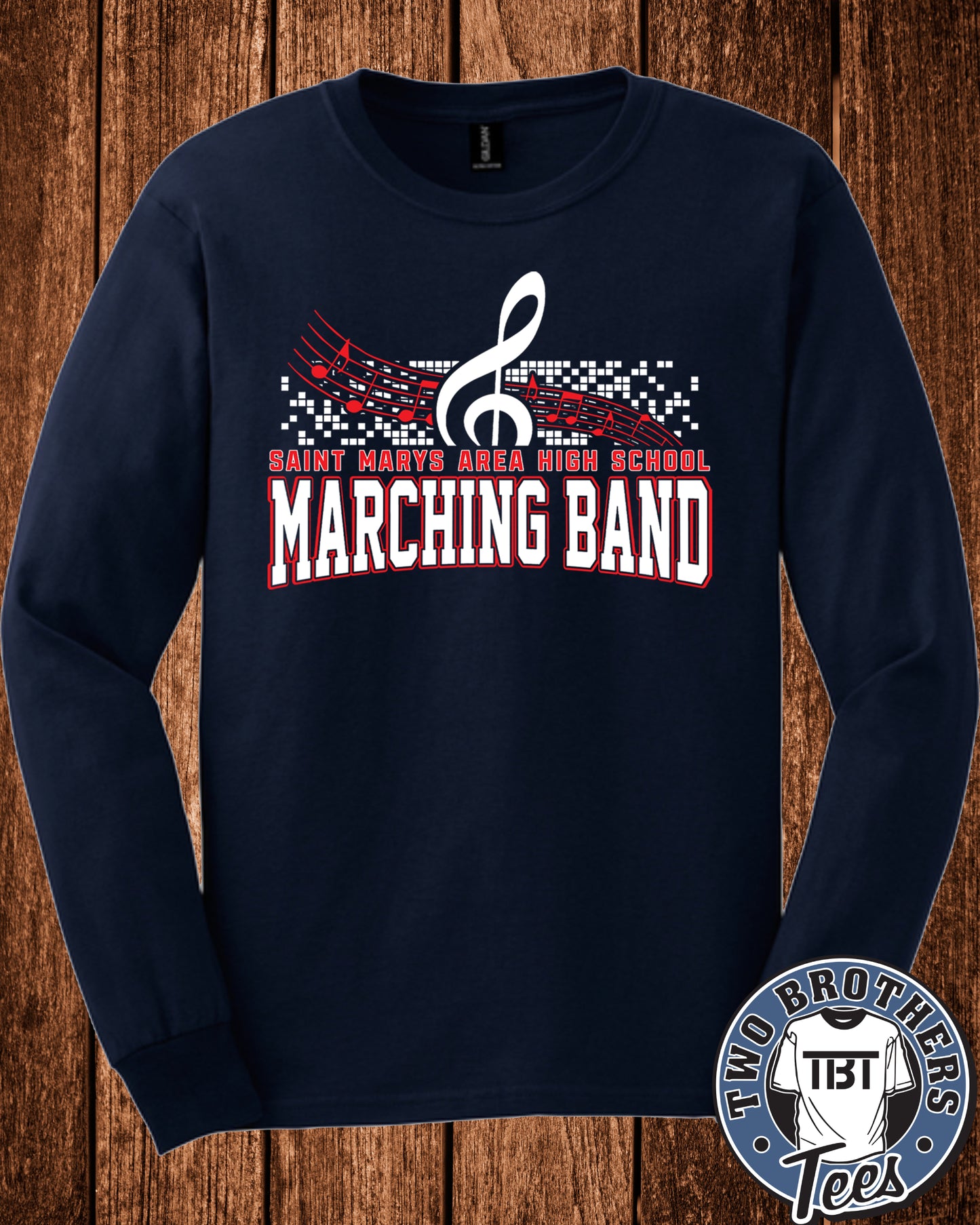 St. Marys Marching Band 2026 Long Sleeve T-Shirt