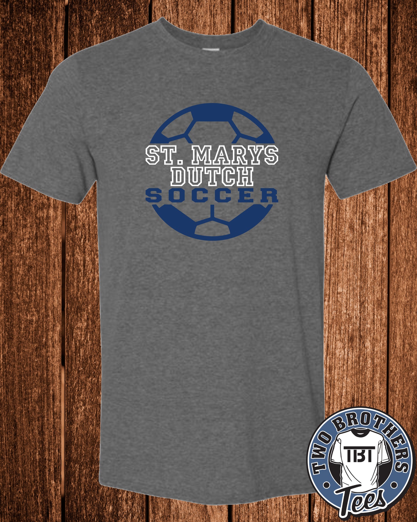 St. Marys Soccer 2026 Softstyle T-Shirt - Design 2