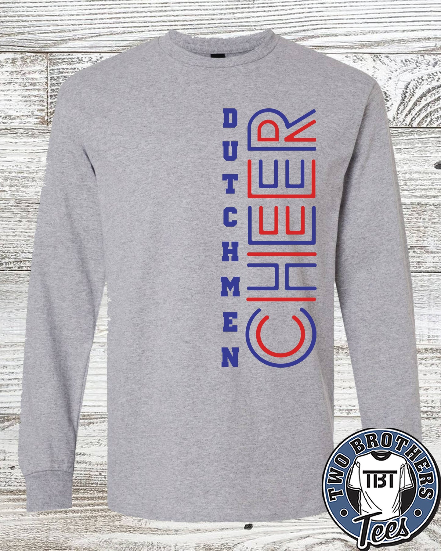 SMA Cheer Gray Long Sleeve T-shirt