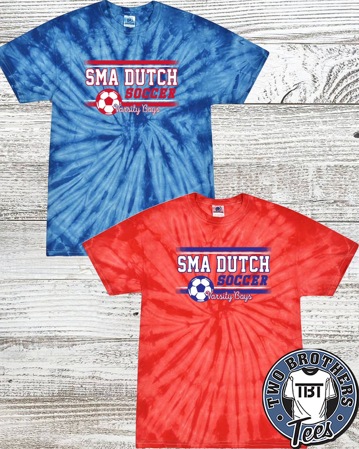 SMA Varsity Boys Soccer Tie-Dye T-shirt